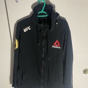 Mens Reebok ufc Connor mcgregor zip hoodie